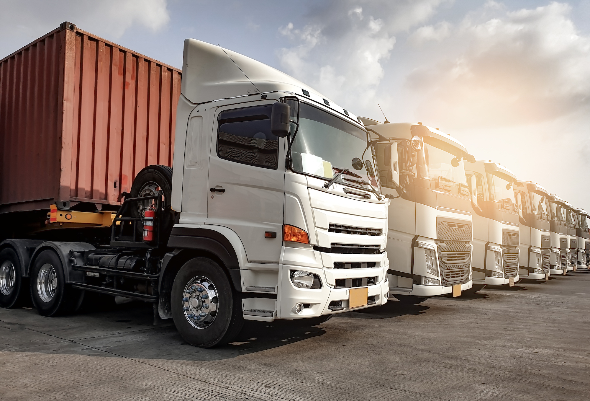 Land transport truck